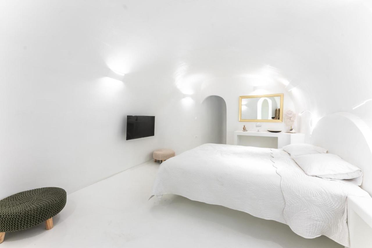 Sun Naam Home Santorini With Heated Jacuzzi Karterados  Buitenkant foto