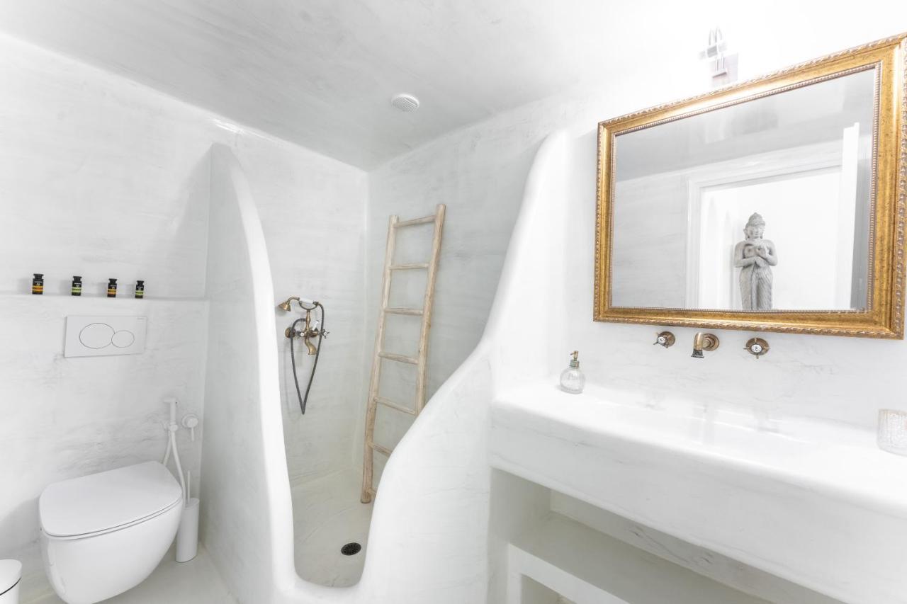 Sun Naam Home Santorini With Heated Jacuzzi Karterados  Buitenkant foto