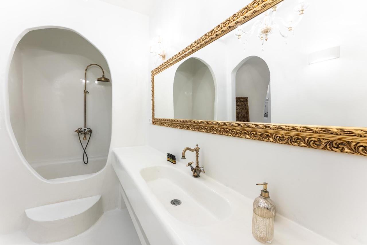 Sun Naam Home Santorini With Heated Jacuzzi Karterados  Buitenkant foto